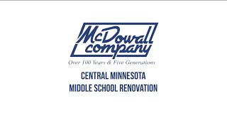 McDowall Company - Central Minnesota Middle School Renovation