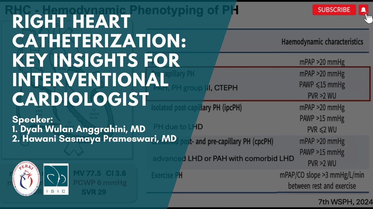 Academic Lectures for Fellows (August 17th, 2025) - Right Heart Catheterization