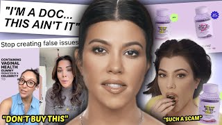 Kourtney Kardashian’s AWFUL vitamin brand…(doctors are MAD)