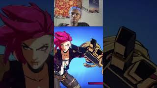 VI vs AHRI: EPIC GAME FIGHT EXPLOSION! #shorts