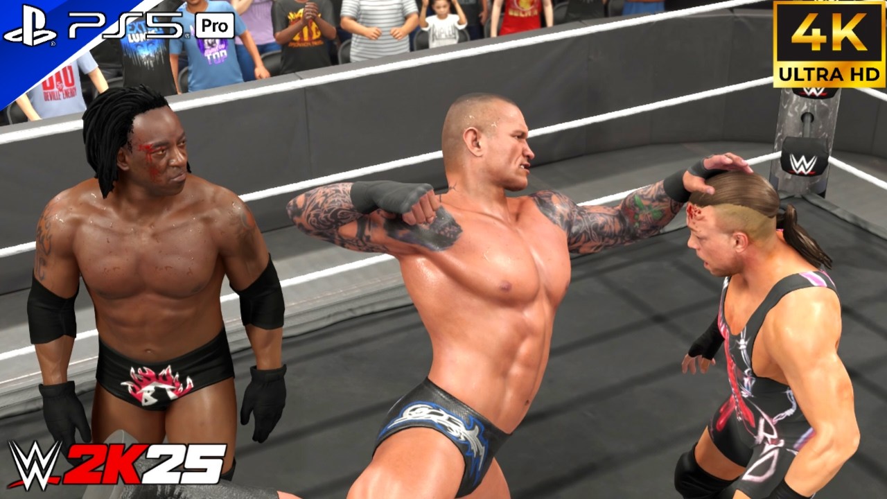WWE 2K25 - Randy Orton Vs Booker T Vs Rob Van Dam ™Intercontinental Title TripleThreat Match PS5 PRO