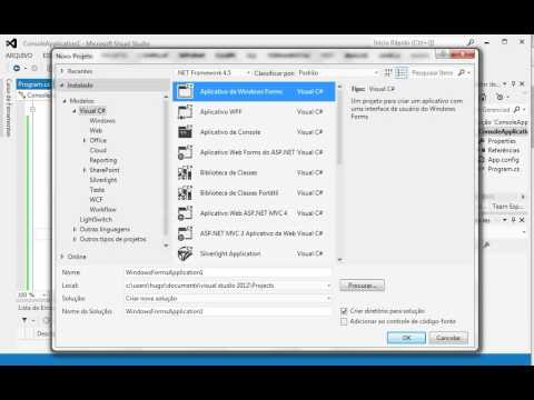 Curso de C# - Aula 12 - Iniciando Aplicação