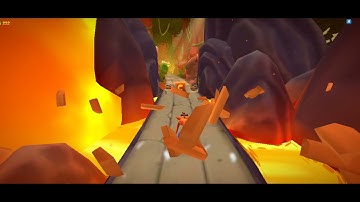 Crash bandicoot: on the run Dino Might