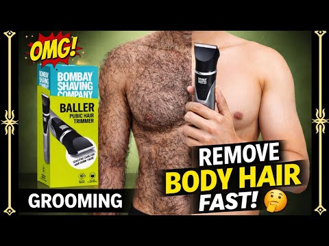 ( BALLER ) Bombay Shaving Company Balls Trimmer For Men Pubic Hair