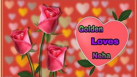 "golden loves Neha" name whatsapp status video.....|| Ek teri khatir Maine ||