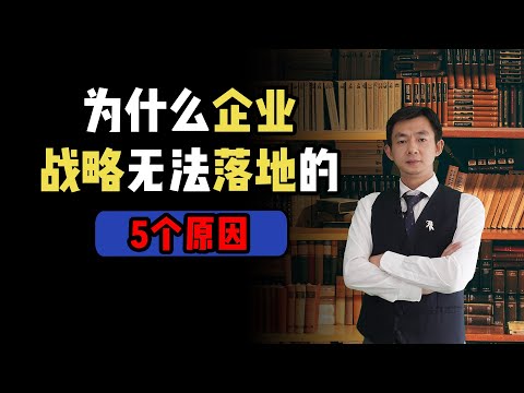 倪云华：为什么企业战略无法落地的5个原因