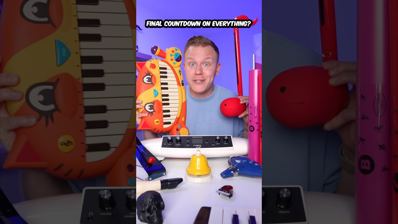 Watch Play The Final Countdown on EVERY Instrument! on YouTube Watch Play The Final Countdown on EVERY Instrument! on YouTube