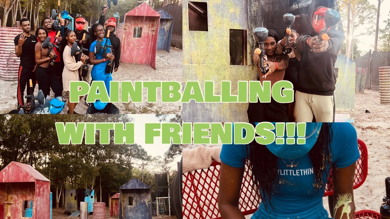 PAINTBALLING WITH FRIENDS!!!