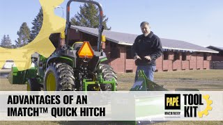 advantages of a john deere imatch quick-hitch