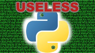 The Most USELESS Python Program