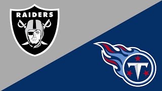 2016 nfl week 3 preview: oakland raiders/tennessee titans