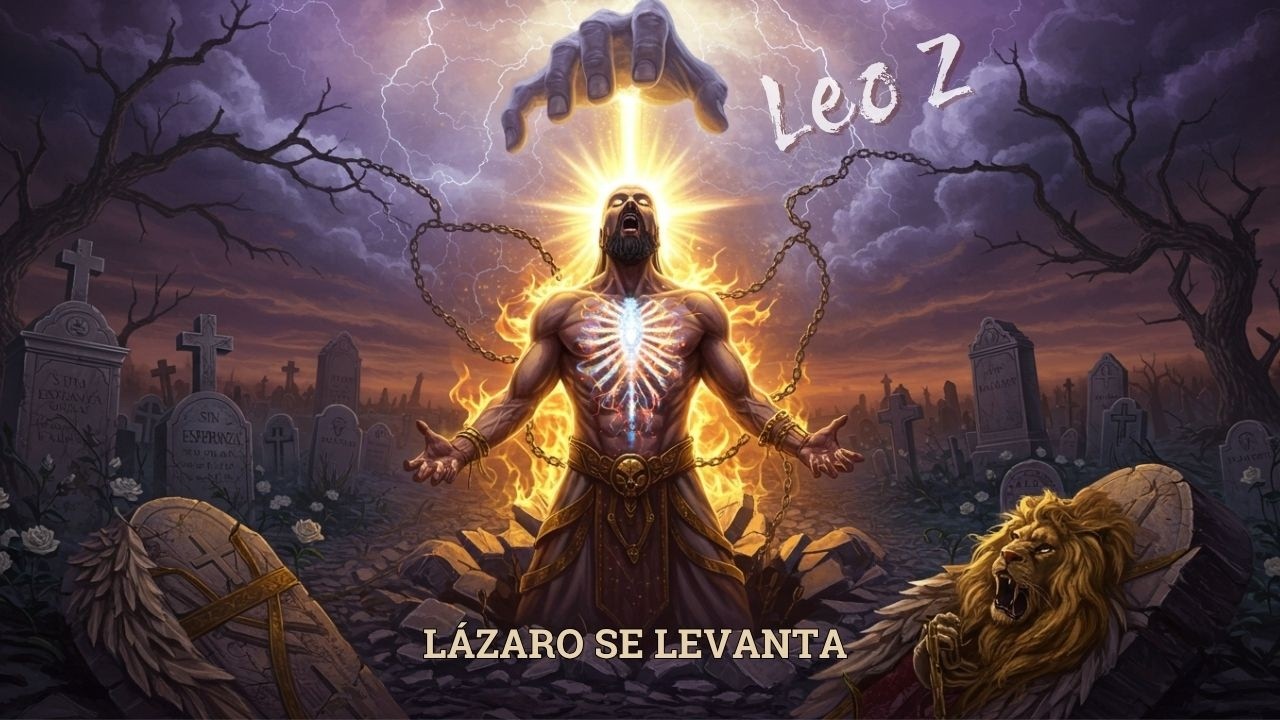LÁZARO SE LEVANTA ⚰️🔥 | White Metal Cristiano de Resurrección | Leo Z