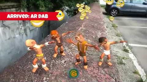 ARrived - ARkit game: AR DAB