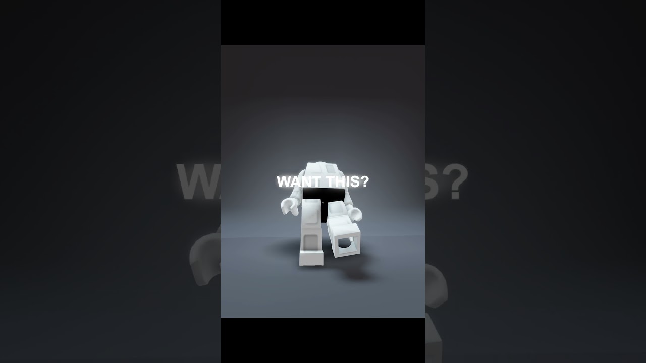 How to get a LEGO Roblox AVATAR! #lego #roblox #robloxedit #shorts #funny