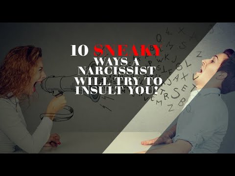 10 Sneaky Things Narcissists Will Do To You! #narcissist - YouTube