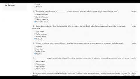 Body Language: Key  Professional Success week 2 NPTL Answer