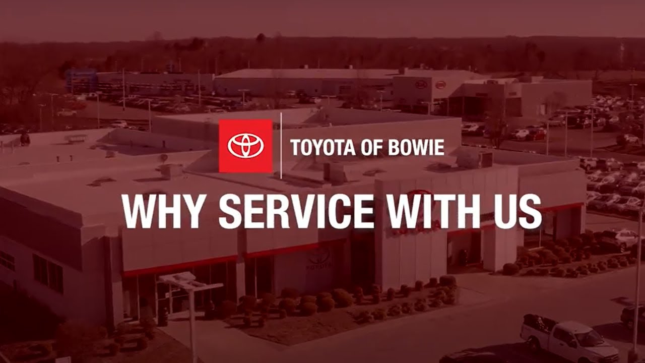 Why Service With Toyota of Bowie - YouTube