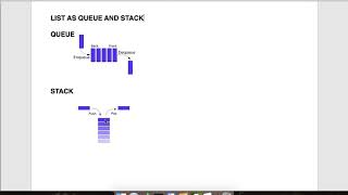 Using Lists as Queue and Stack