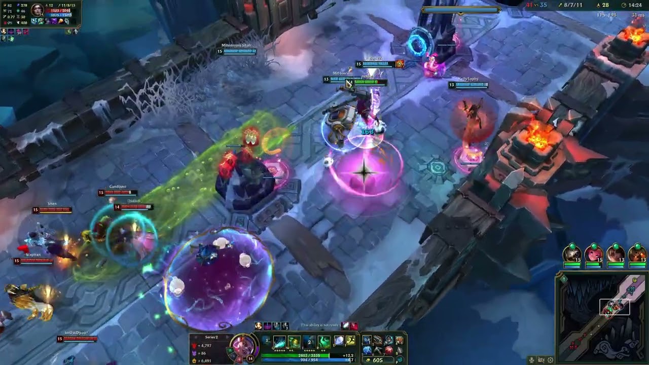 League of Legends S15 ARAM Illaoi (No Commentary)