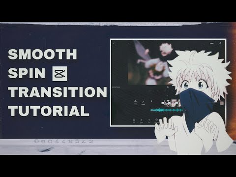 Smooth Spin Transition Tutorial! // Capcut