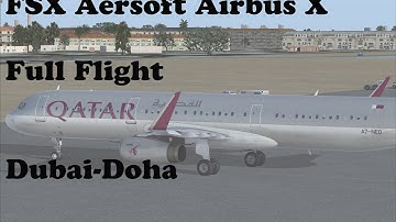 FSX - Aerosoft Airbus X Extended Full Flight