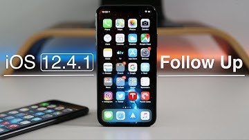 iOS 12.4.1 - Follow Up