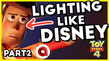 How To Make Disney Style Lighting in Maya - Part 2