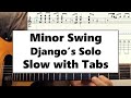 Django Solo Minor Swing Slow