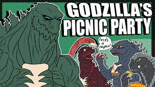 Godzilla Kotm Godzilla Earths Godzilla Picnic Party Godzilla Comic Dub