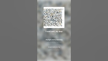 Thumbnail of Gerda - Travel well, my dear | 가사 (Lyrics) #Shorts