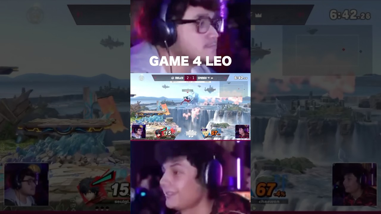 世界大会でGAME 4 LEOが発動したシーン【スマブラSP】