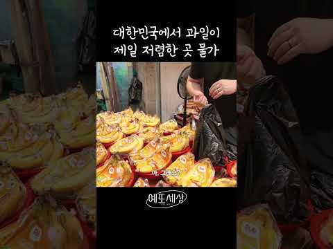 이게 진짜 서울 물가라고요...? #예또세상