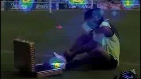 Ronaldinho - Computer Vision Eyetrack study (Ronaldinho: Touch of Gold Clip)