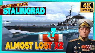 Cruiser Stalingrad: Almost lost x2 - World of Warships