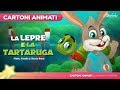 La lepre e la tartaruga storie per bambini  cartoni animati