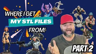 This is Where I get the BEST STL Model Files for 3D PRINTING- PT2