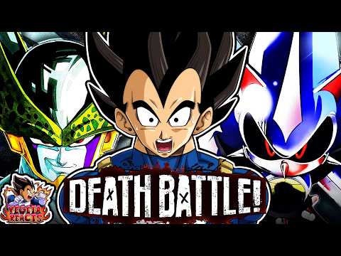 Vegeta Reacts To Cell VS Metal Sonic | DEATH BATTLE!
