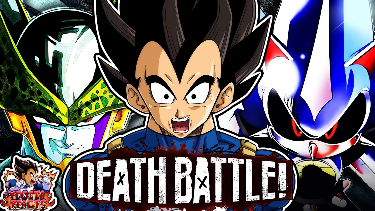 Vegeta Reacts To Cell VS Metal Sonic | DEATH BATTLE!