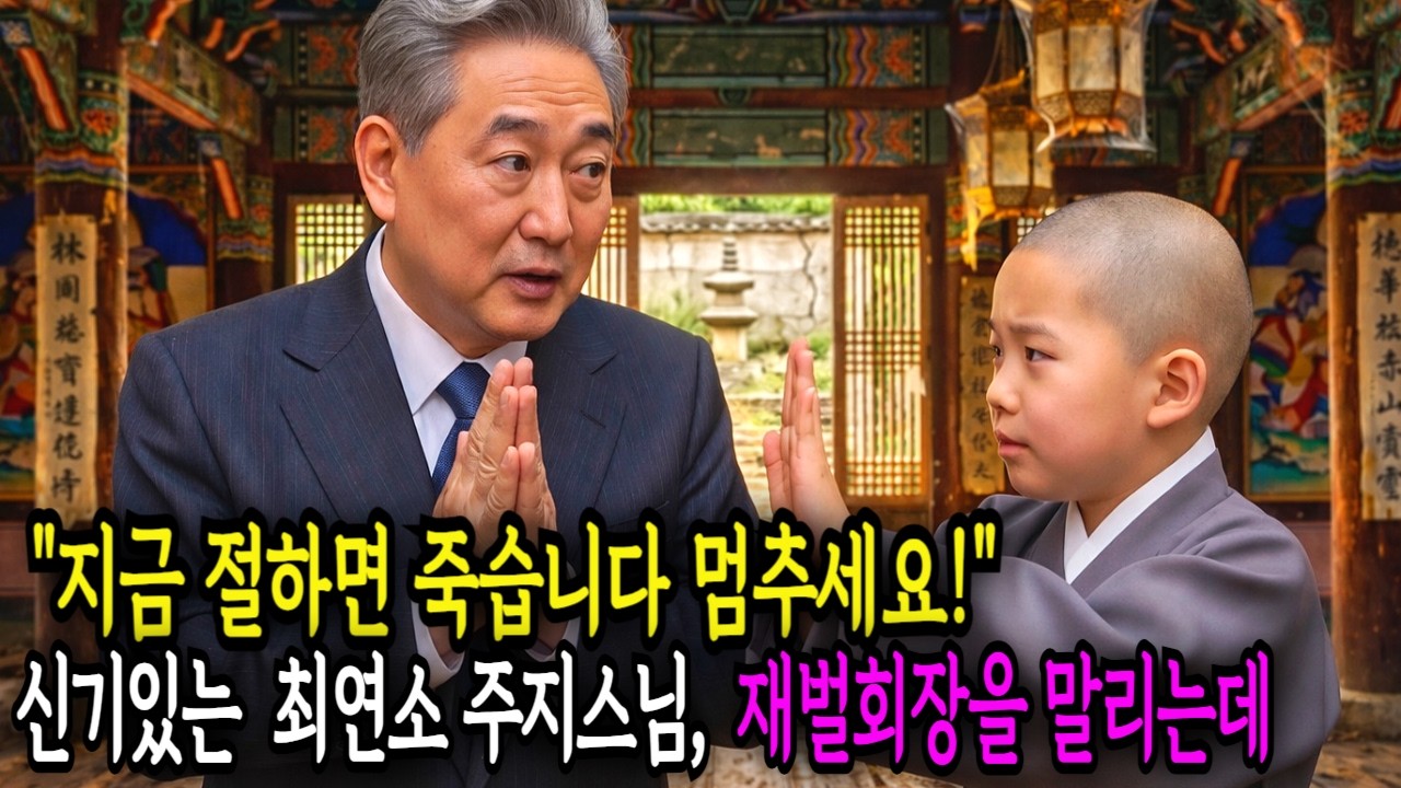 예언하는 스님 백만장자 재벌회장이 부처님에게 절하는 순간 급히 말리는데 ㅣ오디오드라마ㅣ노후사연ㅣ감동사연ㅣ사연라디오ㅣ이야기사연ㅣ