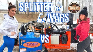 Eastonmade 12-22 vs All Wood Musclewood Log Splitter Wars #116