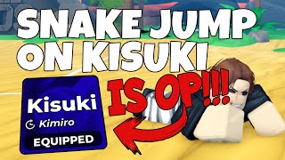 SNAKE JUMP ON KISUKI = BEST SPIKE STYLE!