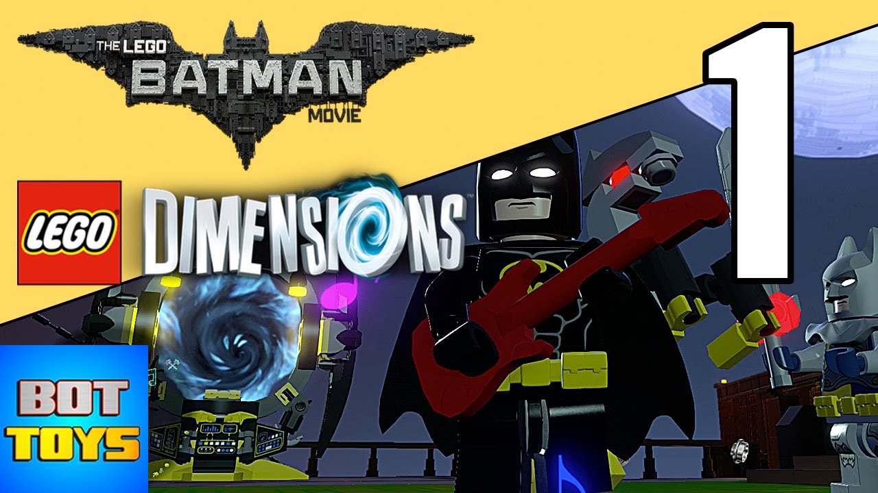 LEGO BATMAN: LA PELICULA ESPAÑOL LATINO - JUEGO LIBRE #1 LEGO DIMENSIONS -  YouTube