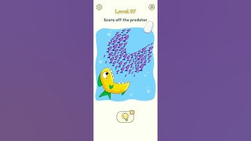 Games DOP 2 Level 97 | Delete One Part Level 97 Walkthrough Solution Scare Off The Predator