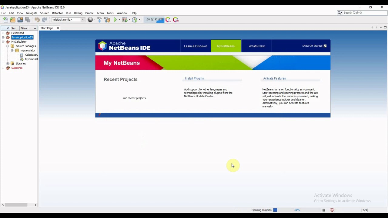 Hello World In NetBeans | Java Programming - YouTube