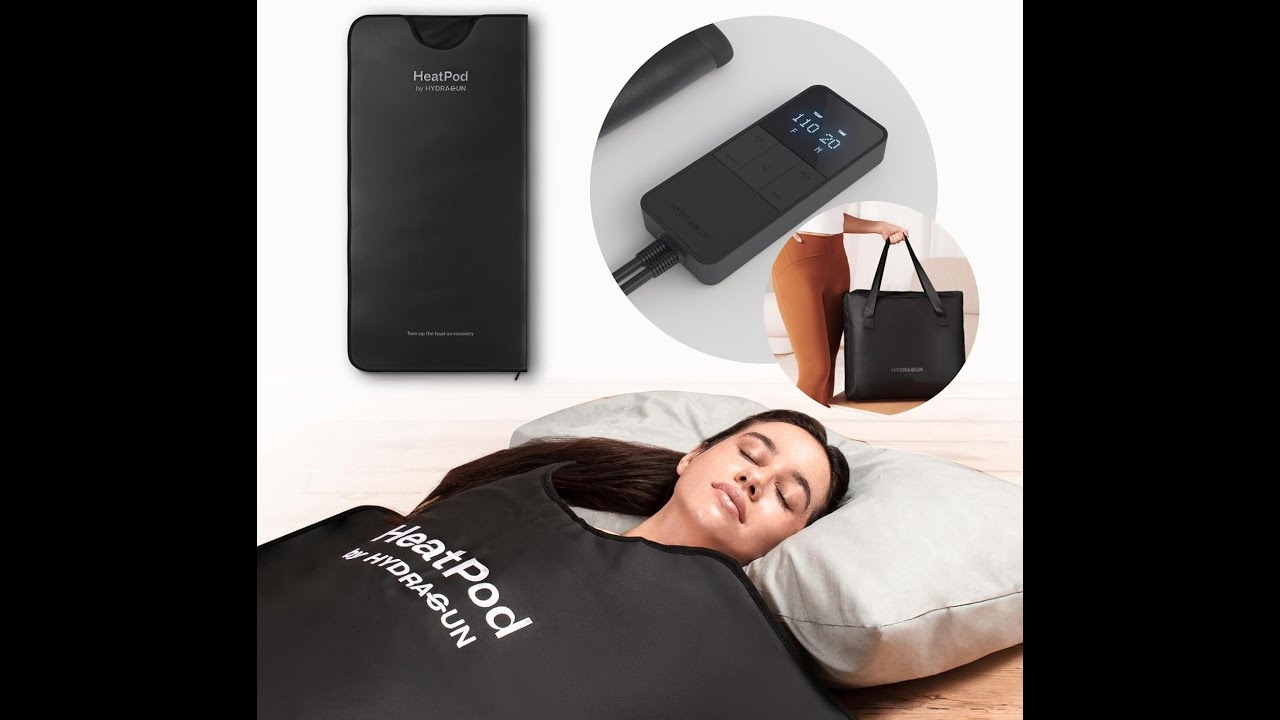 HYDRAGUN HeatPod Infrared Sauna: Detox, Recover, Transform Your Health!