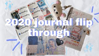 🧸2020 journal flip through + bullet journal, 6-ring binder // gisellevlogs (malaysia)