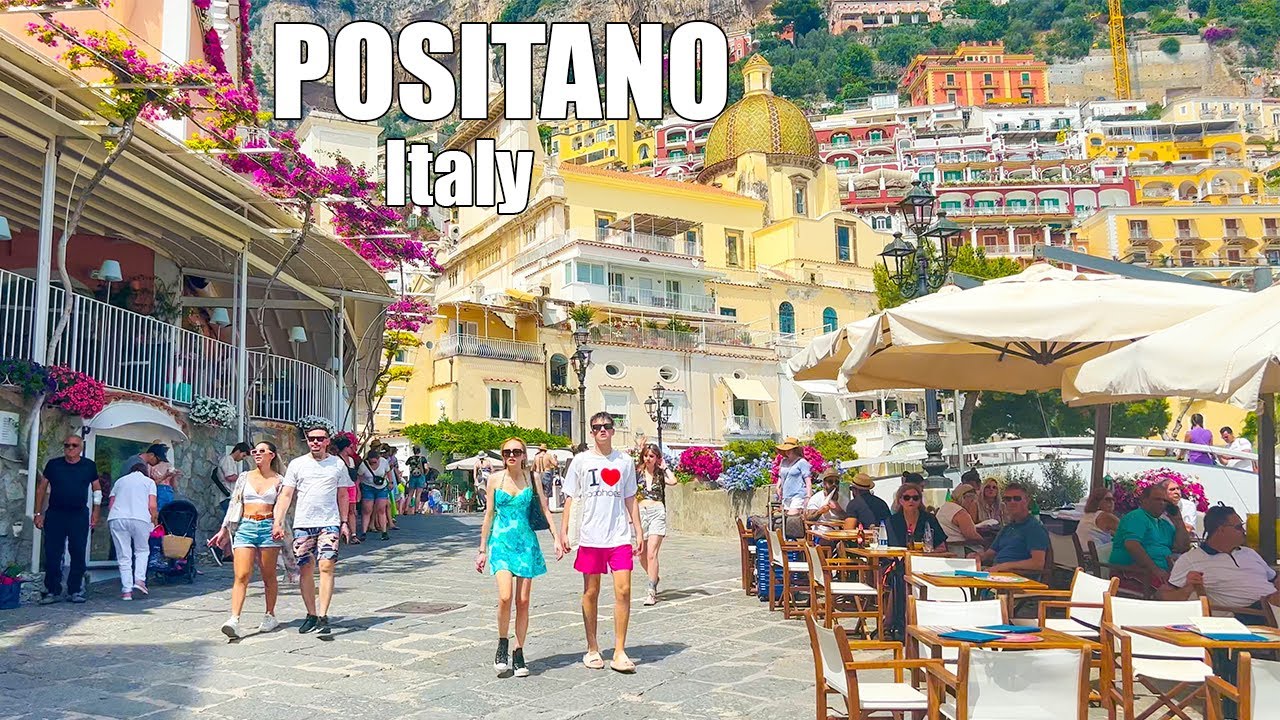 Explore Positano's Paradise on the Amalfi Coast - 4K HDR Summer in Italy?!