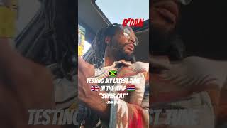 D'Dan Testing "Super Cat" in the car 💯  #ddanartist #newmusic #Grime #Dancehall #ukmusic #newmusic
