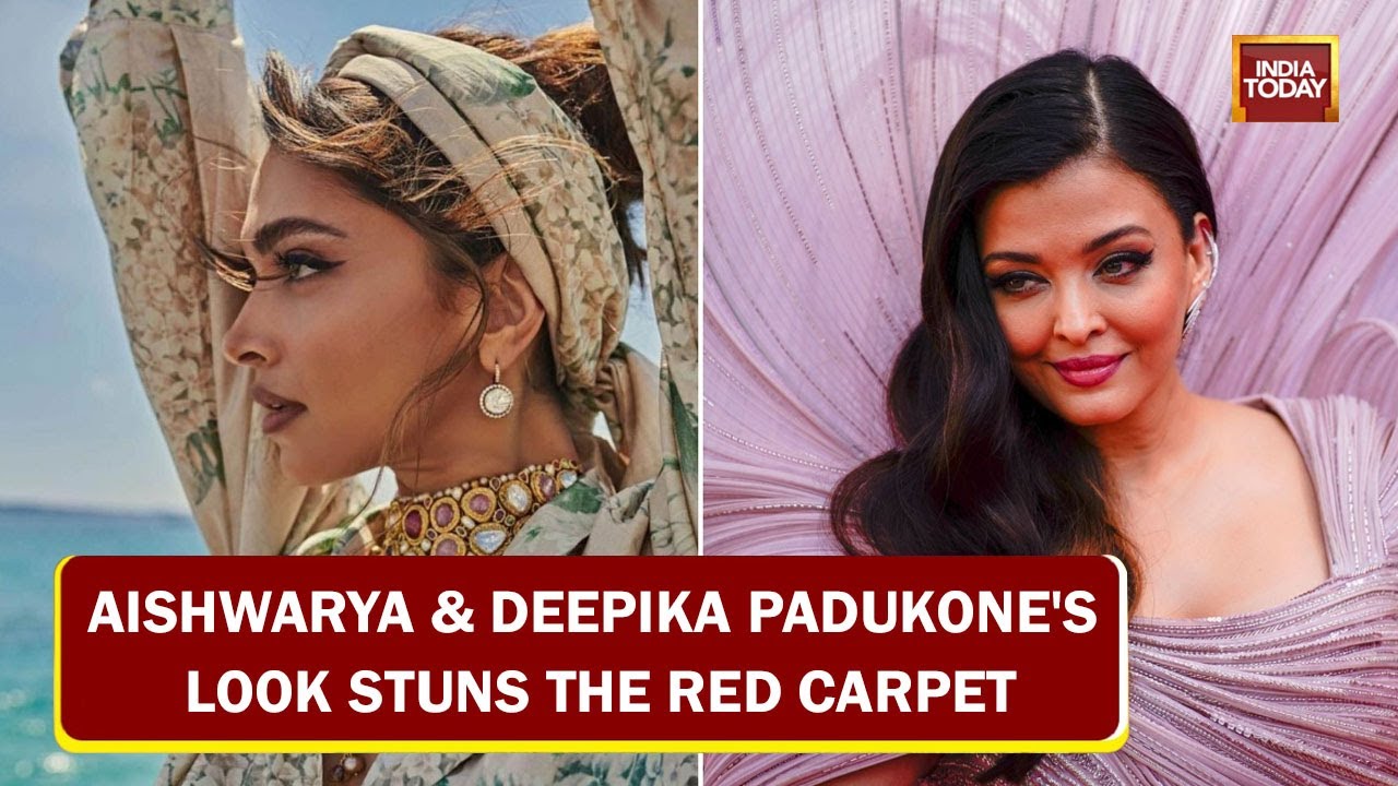 Aishwarya Rai Bachchan and Deepika Padukone make their second red