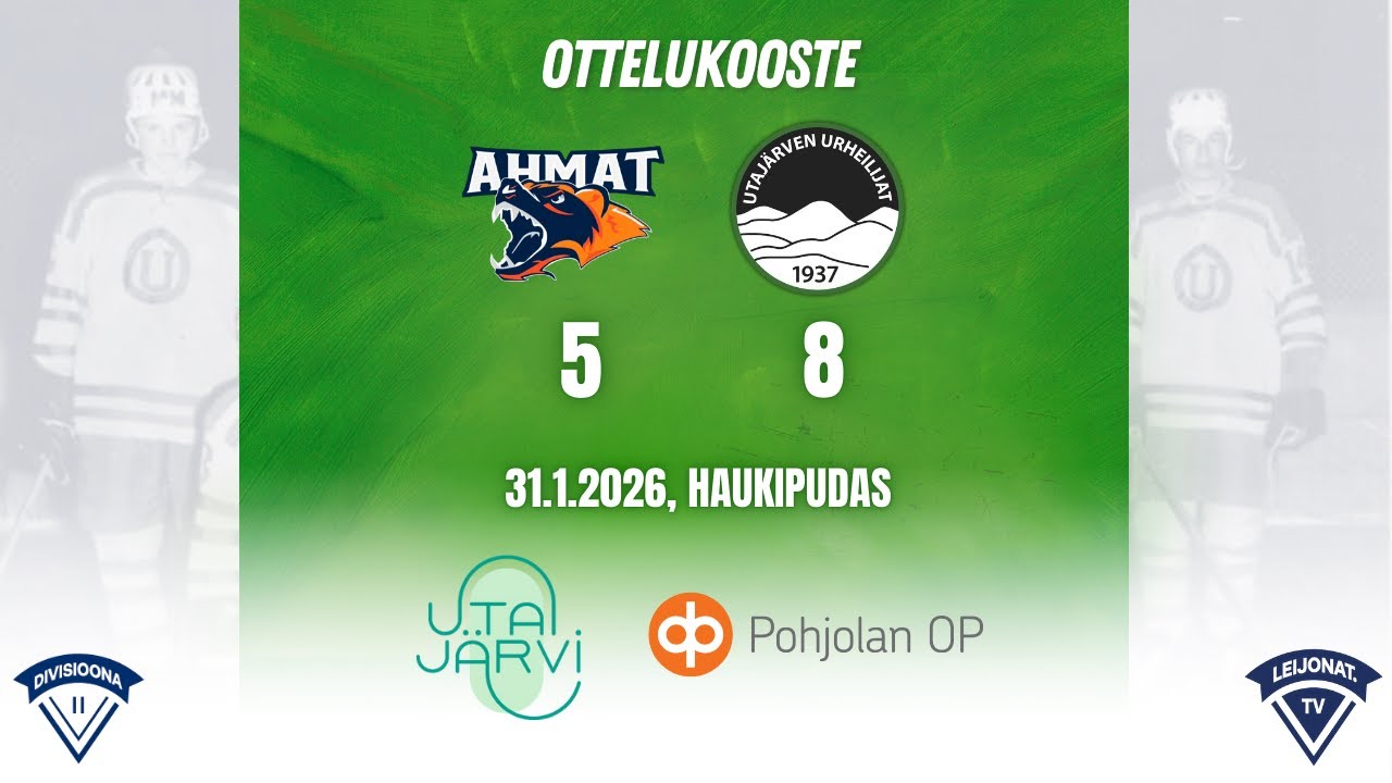 Ahmat - UU Ottelukooste 31.1.2026